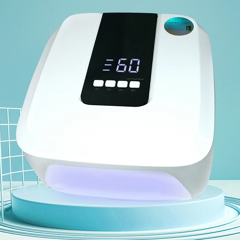 Tehokas 80 W UV-LED-kynsienkuivain Smart Sensorilla